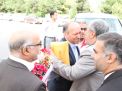 گزارش تصویری از استقبال دانشگاهیان و مردم شاهرود  از پروفسور علی اکبر جلالی  در دانشگاه صنعتی شاهرود